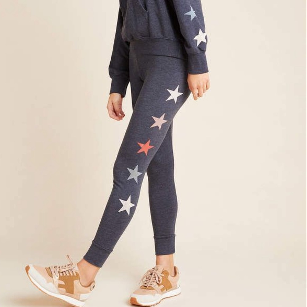 NWT Sundry Stars Slim Sweatpants, Navy, Size 0/XS/Small